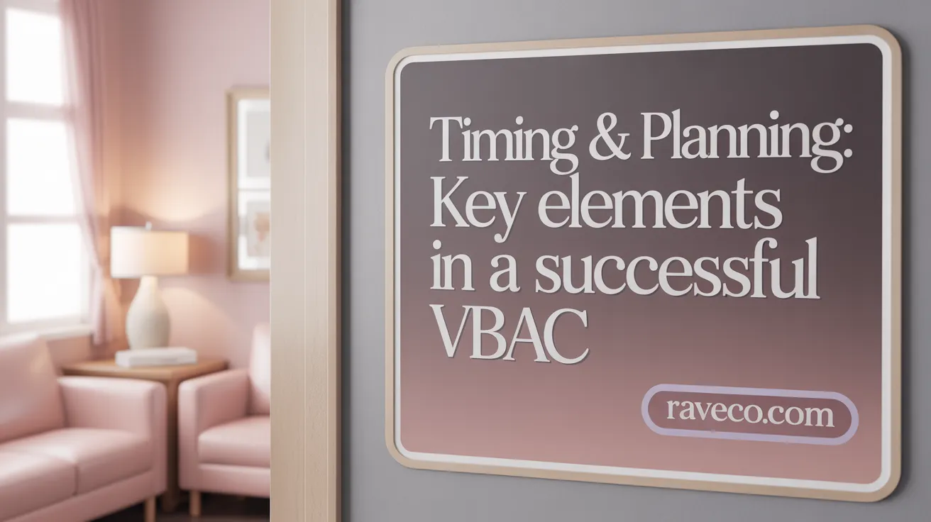 Timing & Planning: Key Elements in a Successful VBAC