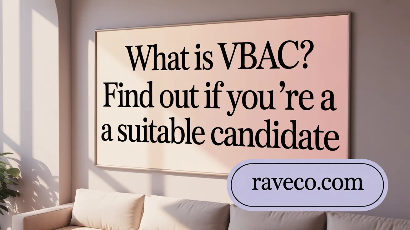 What is VBAC? Find Out if You're a Suitable Candidate