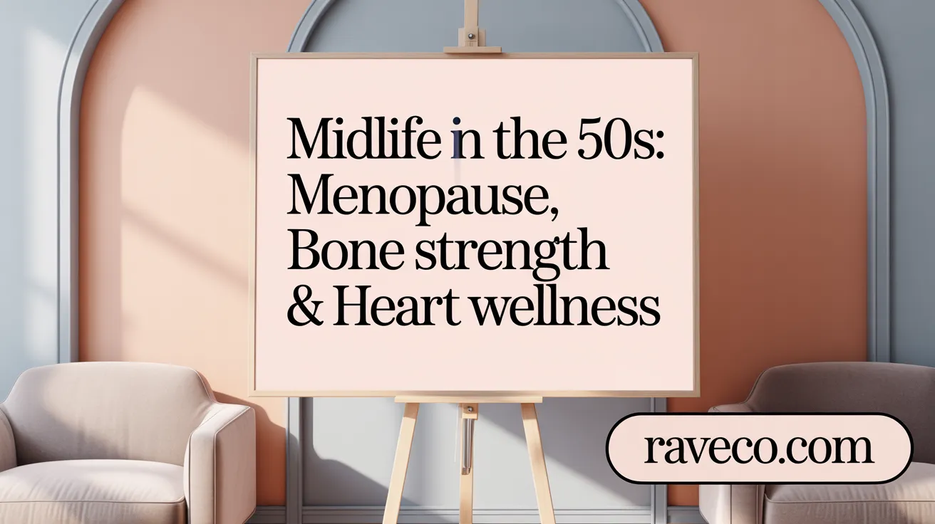 Midlife in the 50s: Menopause, Bone Strength & Heart Wellness