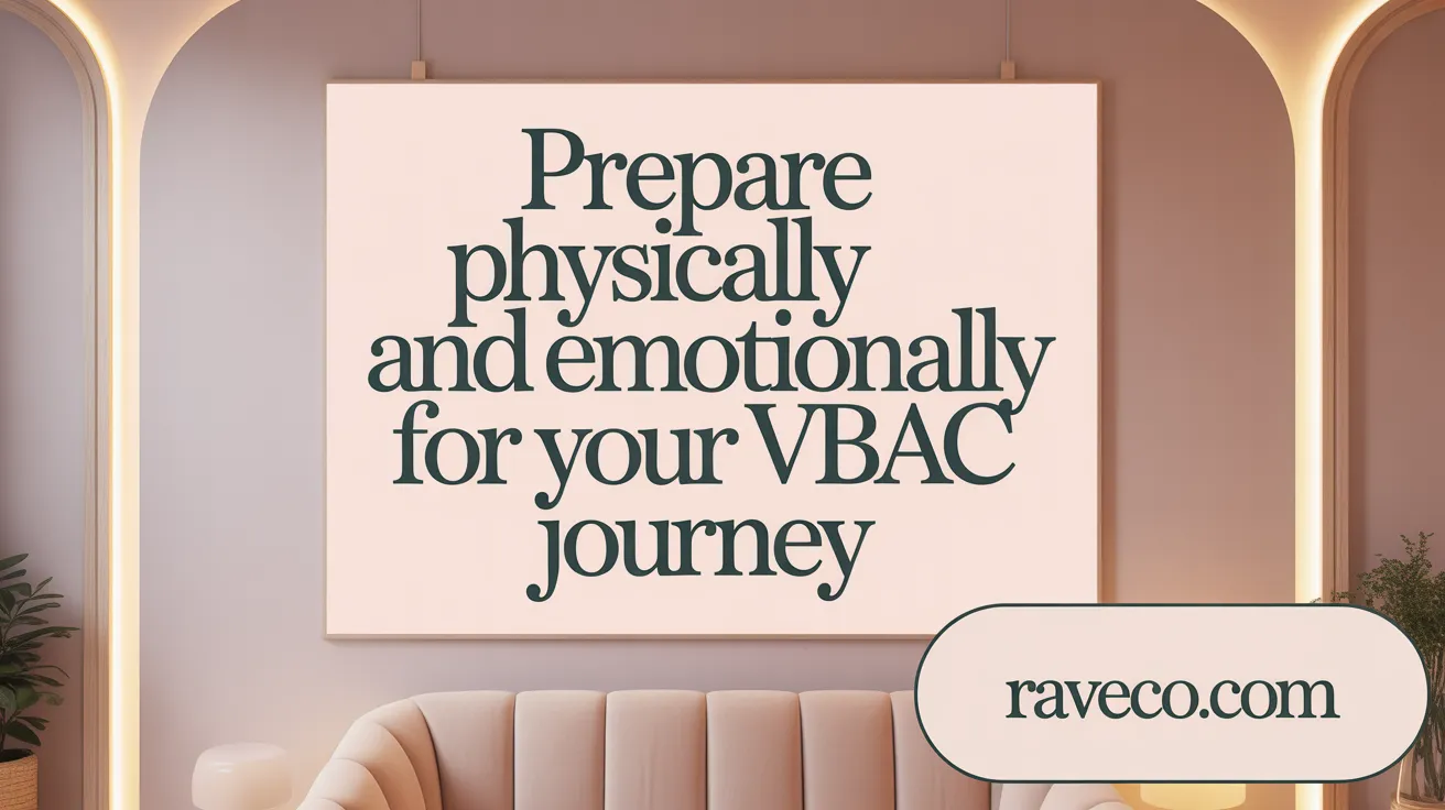 Prepare Physically and Emotionally for Your VBAC Journey