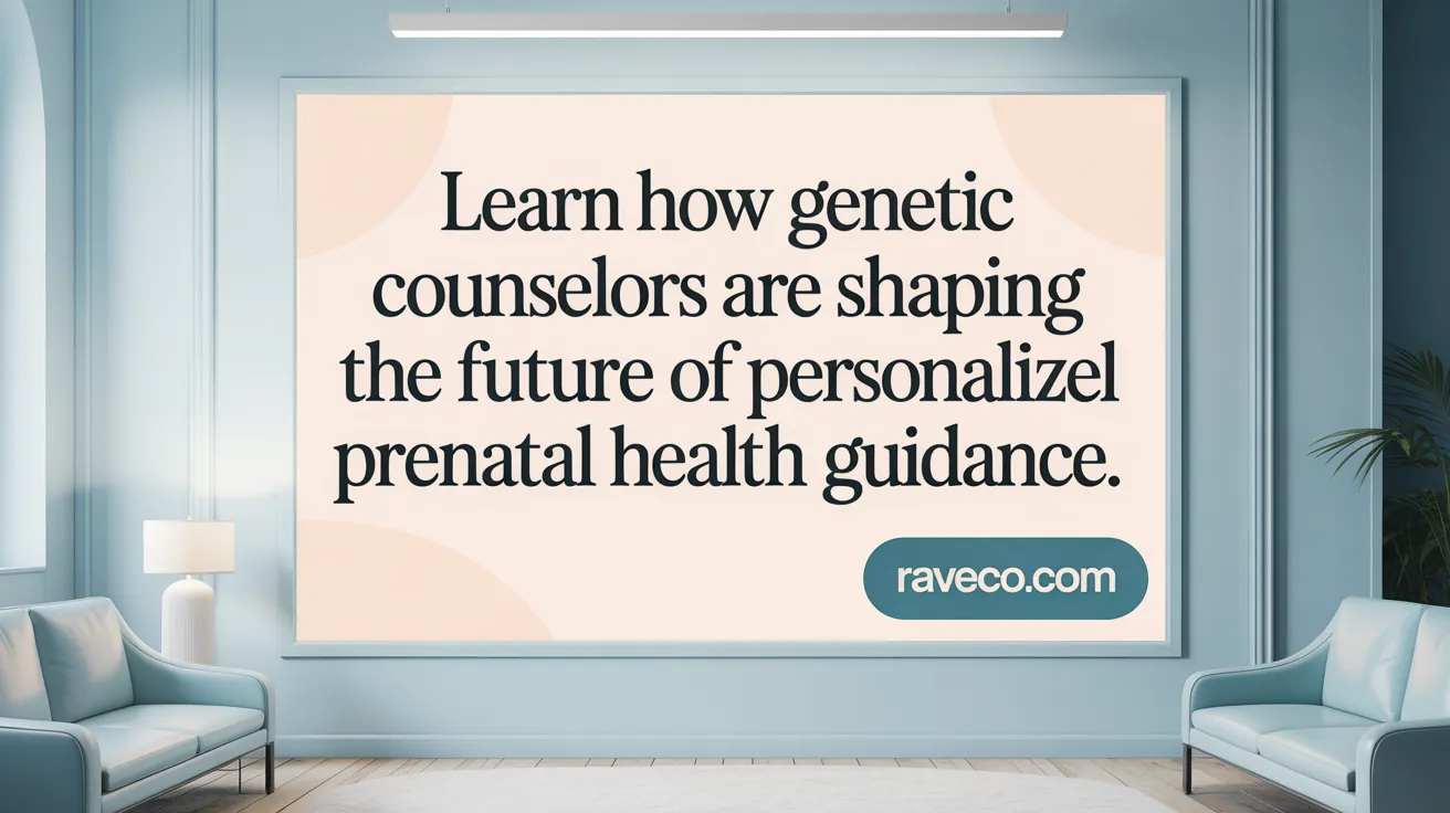Learn how genetic counselors are shaping the future of personalized prenatal health guidance.