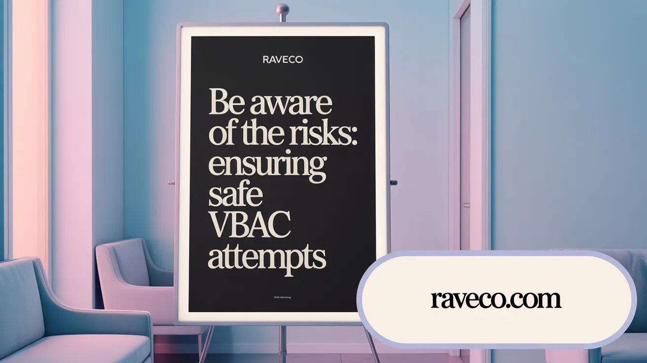 Be aware of the risks: Ensuring safe VBAC attempts