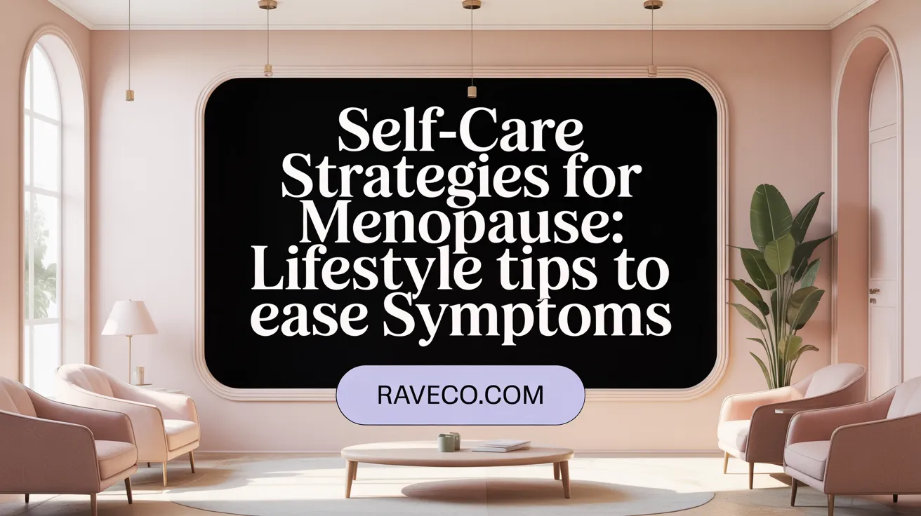 Self-Care Strategies for Menopause: Lifestyle Tips to Ease Symptoms