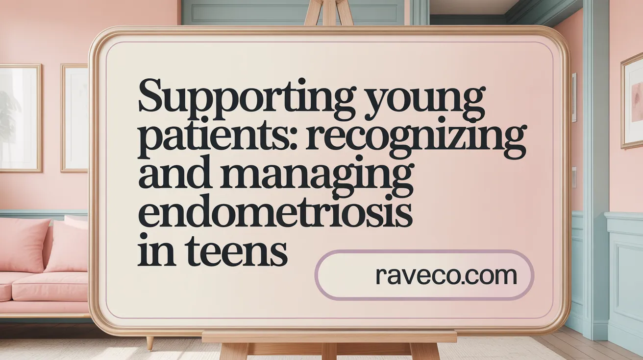 Supporting young patients: Recognizing and managing endometriosis in teens