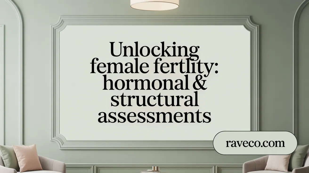 Unlocking Female Fertility: Hormonal & Structural Assessments