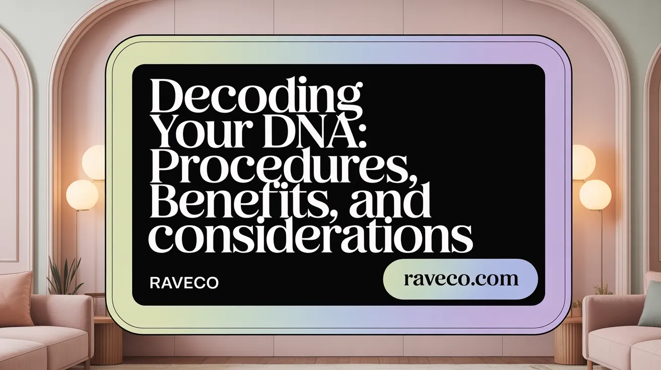 Decoding Your DNA: Procedures, Benefits, and Considerations