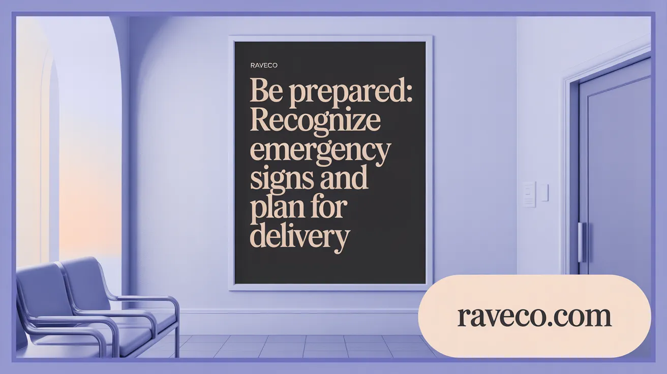 Be Prepared: Recognize Emergency Signs and Plan for Delivery