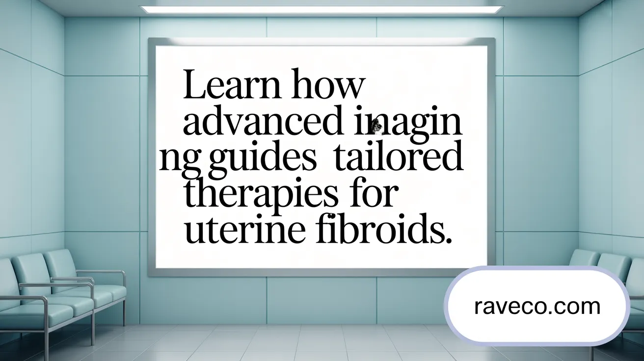 Learn how advanced imaging guides tailored therapies for uterine fibroids.