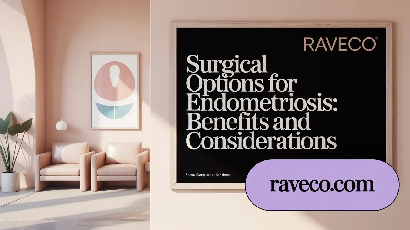 Surgical Options for Endometriosis: Benefits and Considerations