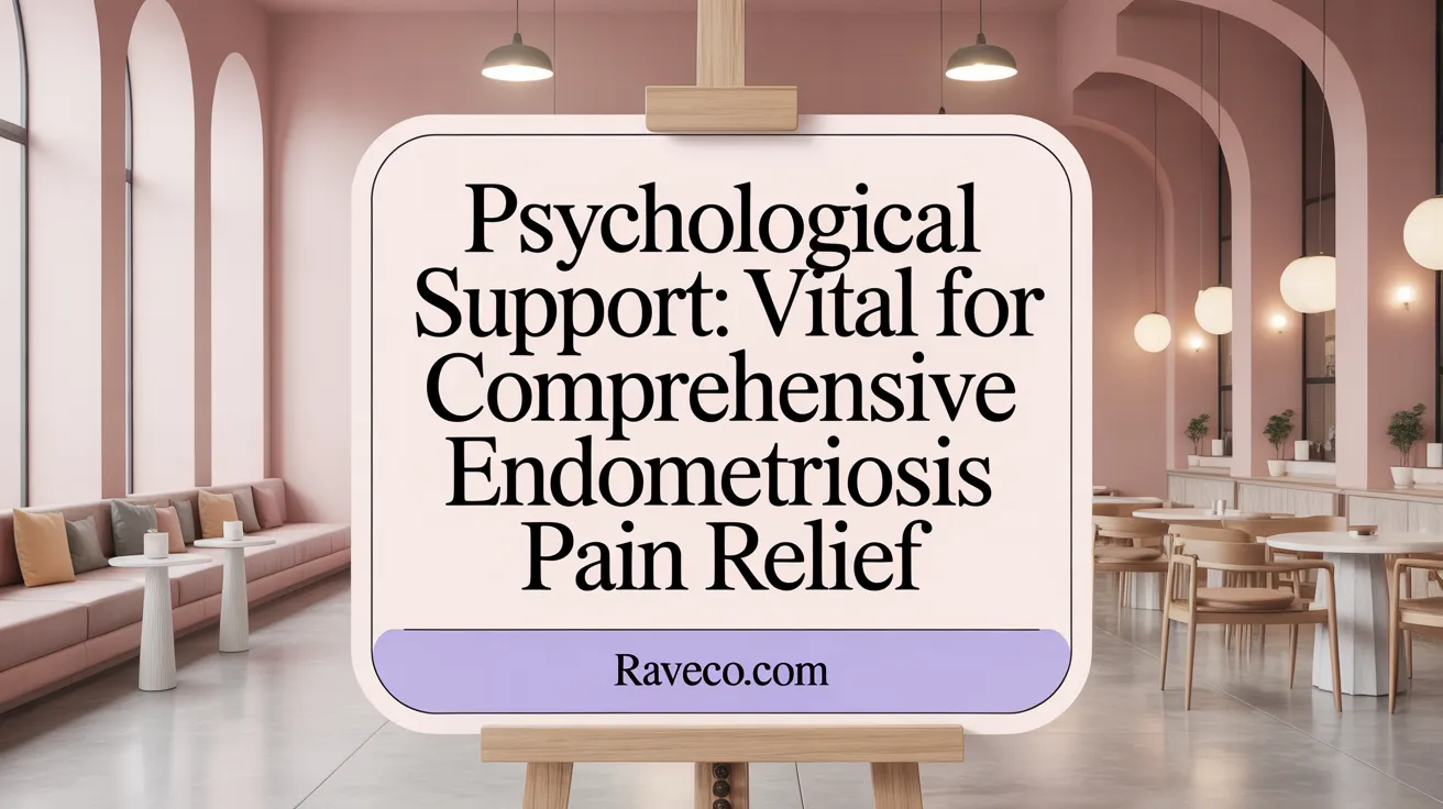 Psychological Support: Vital for Comprehensive Endometriosis Pain Relief