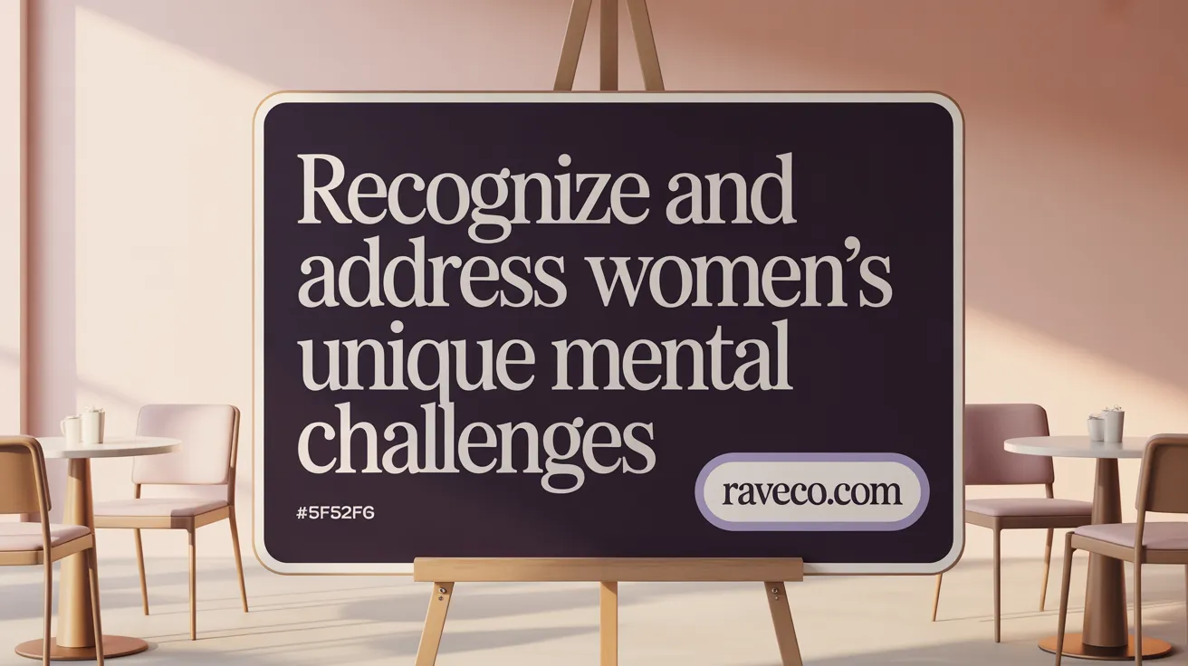 Recognize and Address Women’s Unique Mental Health Challenges