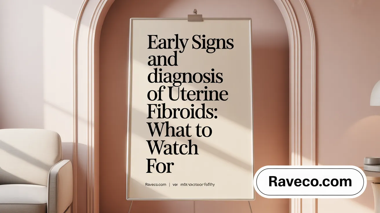 Early Signs and Diagnosis of Uterine Fibroids: What to Watch For