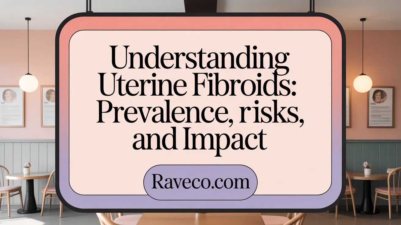 Understanding Uterine Fibroids: Prevalence, Risks, and Impact