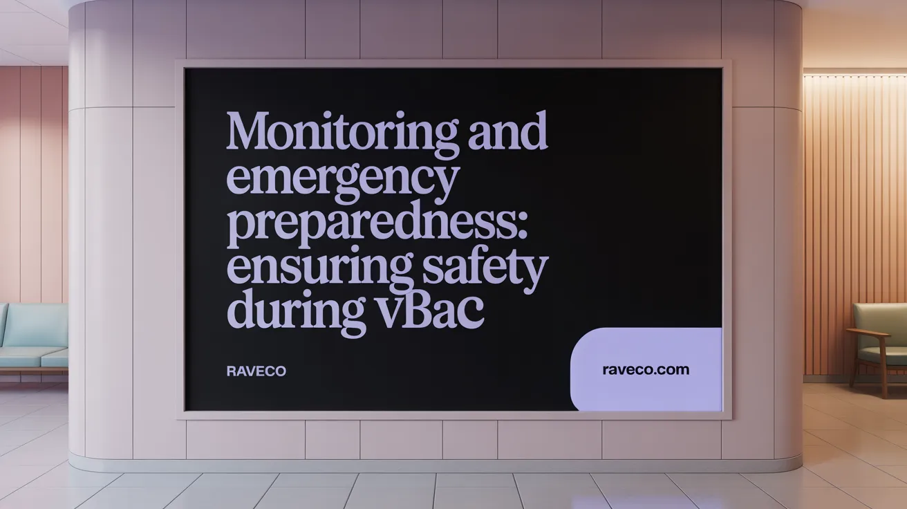 Monitoring and Emergency Preparedness: Ensuring Safety During VBAC