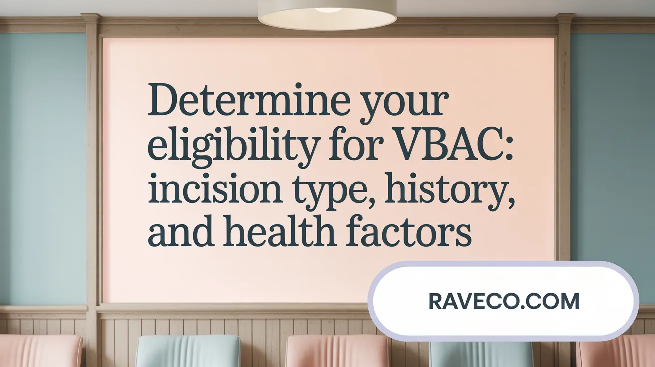 Determine Your Eligibility for VBAC: Incision Type, History, and Health Factors