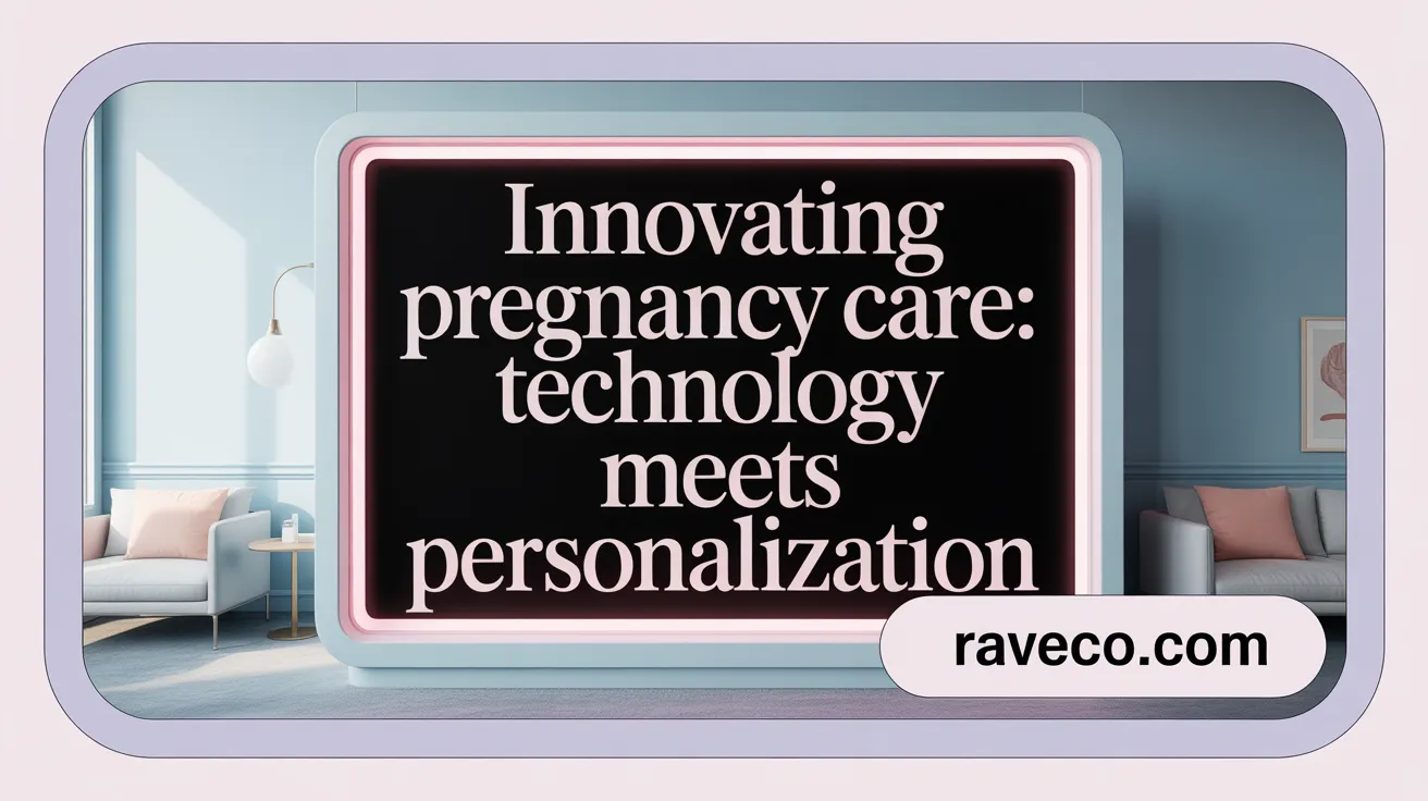 Innovating Pregnancy Care: Technology Meets Personalization