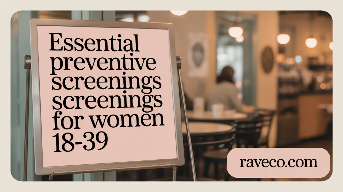 Essential Preventive Screenings for Women 18-39