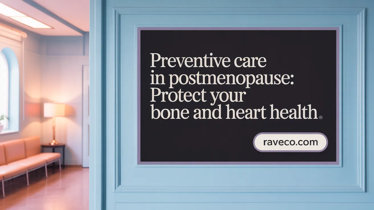 Preventive Care in Postmenopause: Protect Your Bone and Heart Health