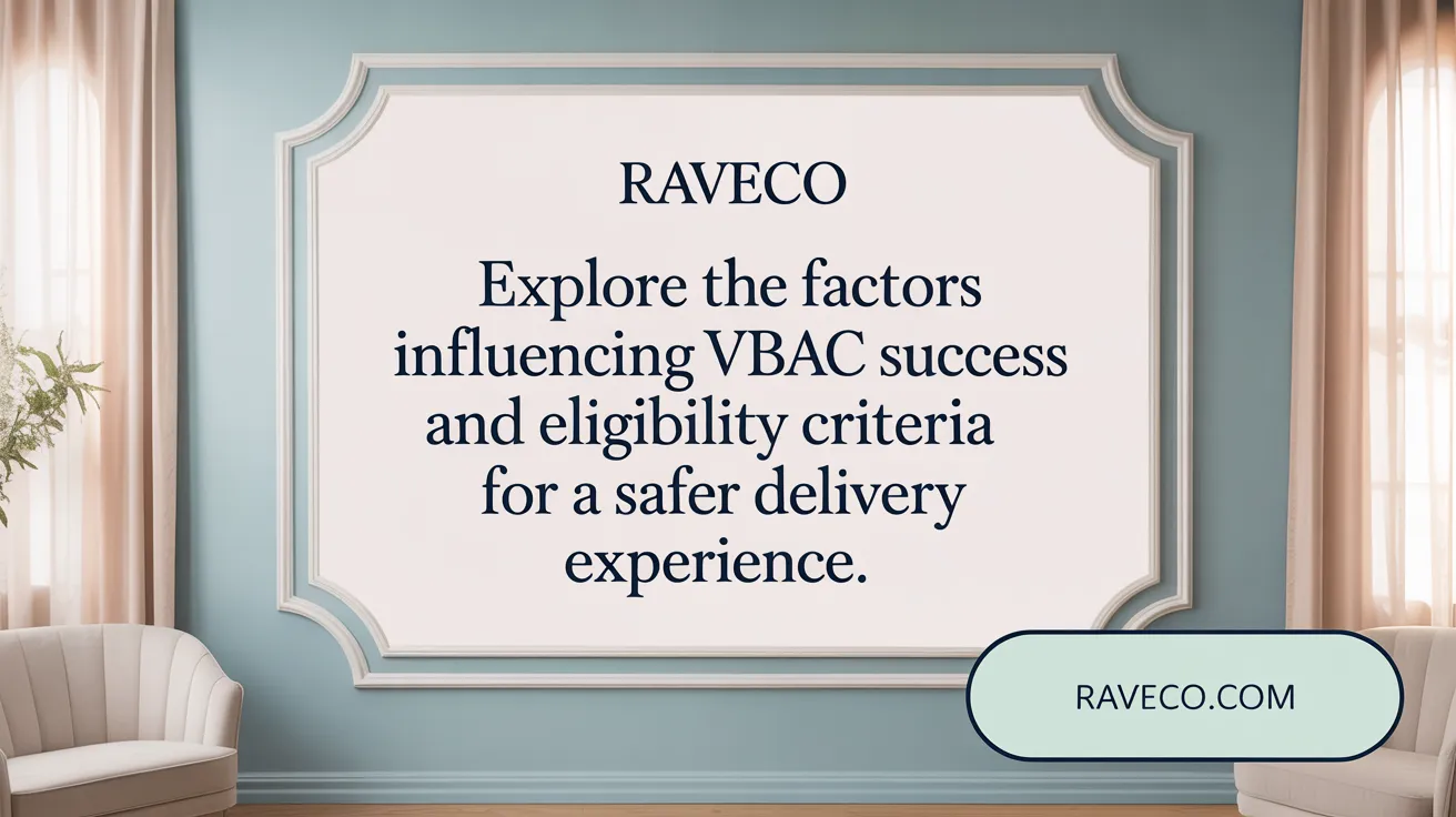 Explore the factors influencing VBAC success and eligibility criteria for a safer delivery experience.
