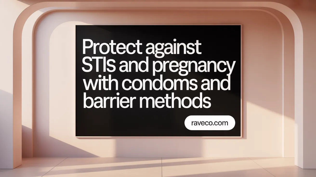 Protect Against STIs and Pregnancy with Condoms and Barrier Methods
