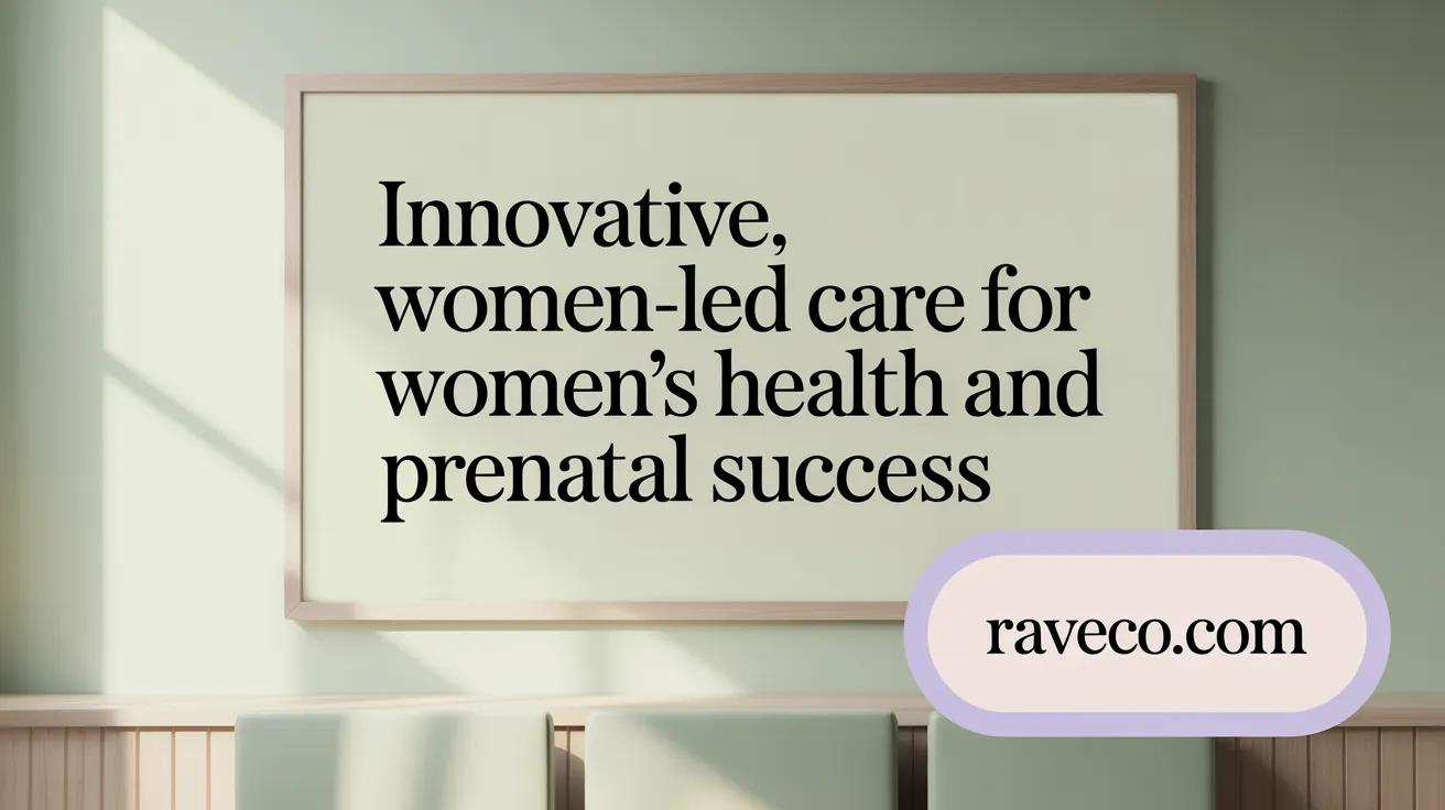 Innovative, Woman-Led Care for Women's Health and Prenatal Success