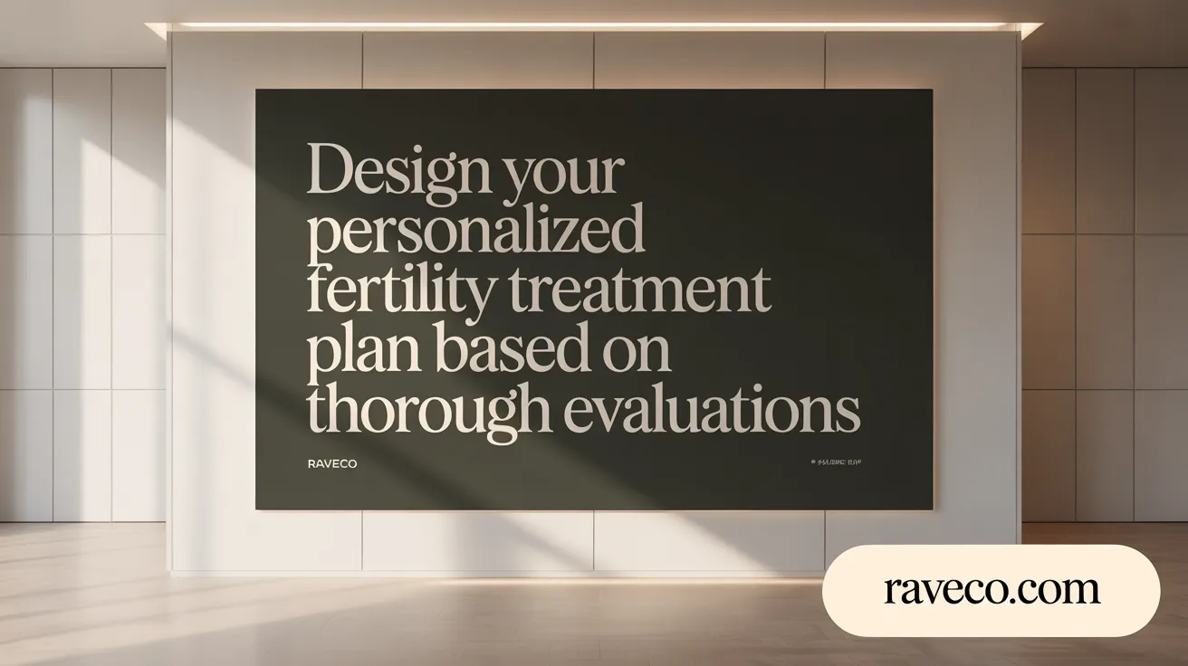 Design your personalized fertility treatment plan based on thorough evaluations