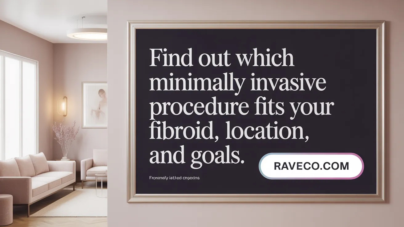 Find Out Which Minimally Invasive Procedure Fits Your Fibroid Size, Location, and Goals