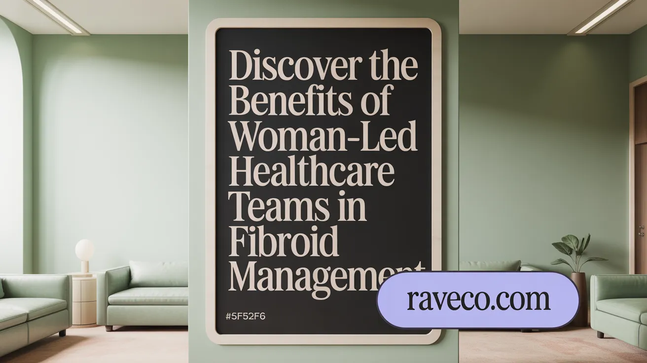 Discover the Benefits of Woman-Led Healthcare Teams in Fibroid Management