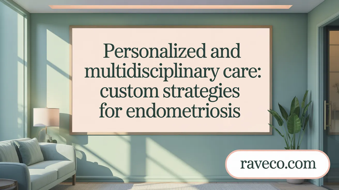 Personalized and Multidisciplinary Care: Custom Strategies for Endometriosis