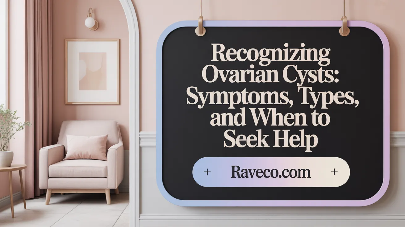Recognizing Ovarian Cysts: Symptoms, Types, and When to Seek Help