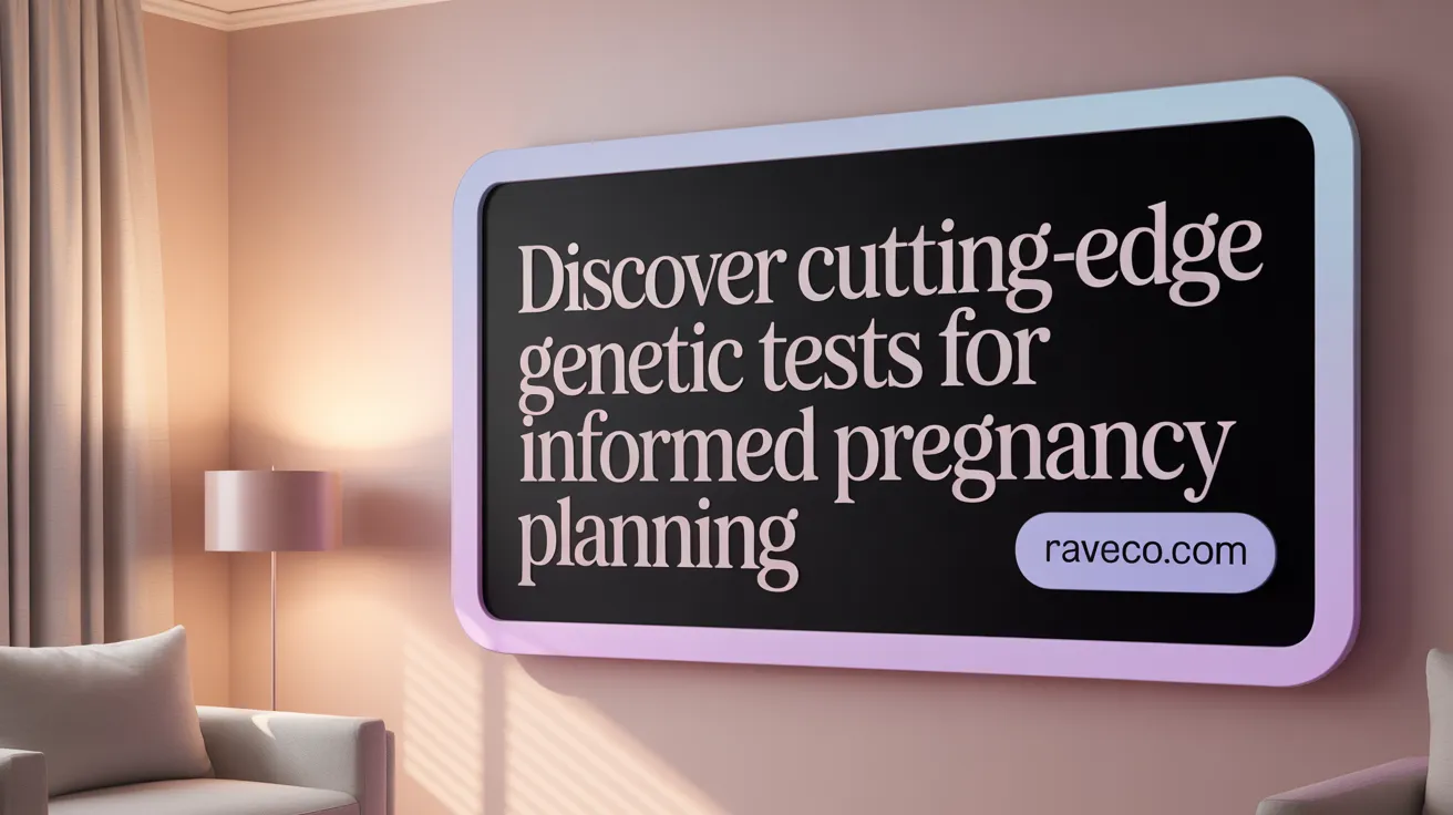 Discover Cutting-Edge Genetic Tests for Informed Pregnancy Planning