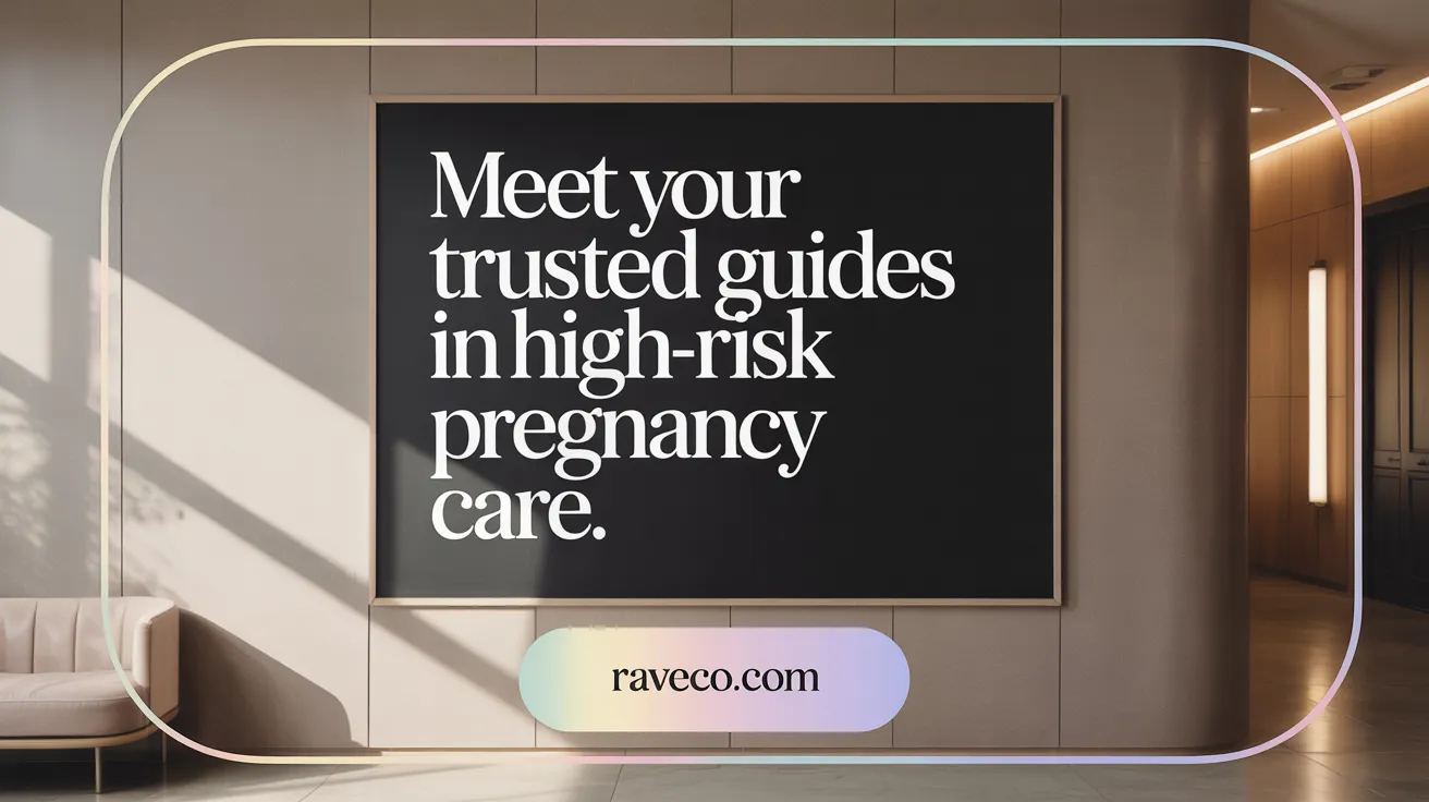 Meet Your Trusted Guides in High-Risk Pregnancy Care