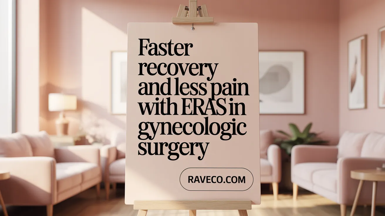 Faster Recovery and Less Pain with ERAS In Gynecologic Surgery