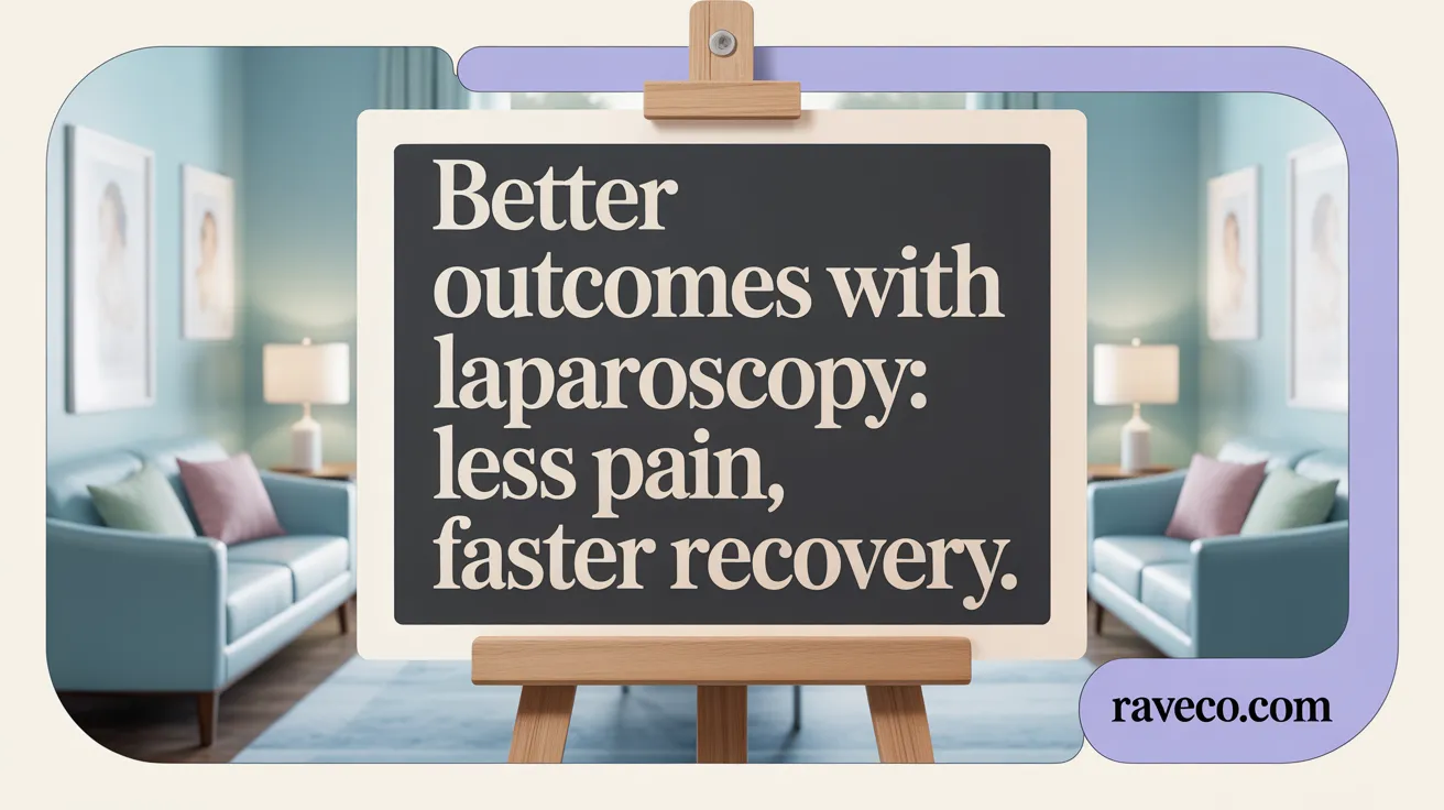 Better Outcomes with Laparoscopy: Less Pain, Faster Recovery
