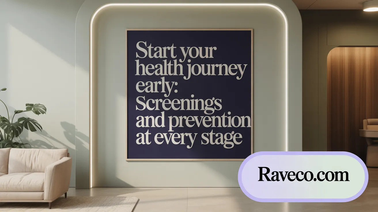 Start Your Health Journey Early: Screenings and Prevention at Every Stage