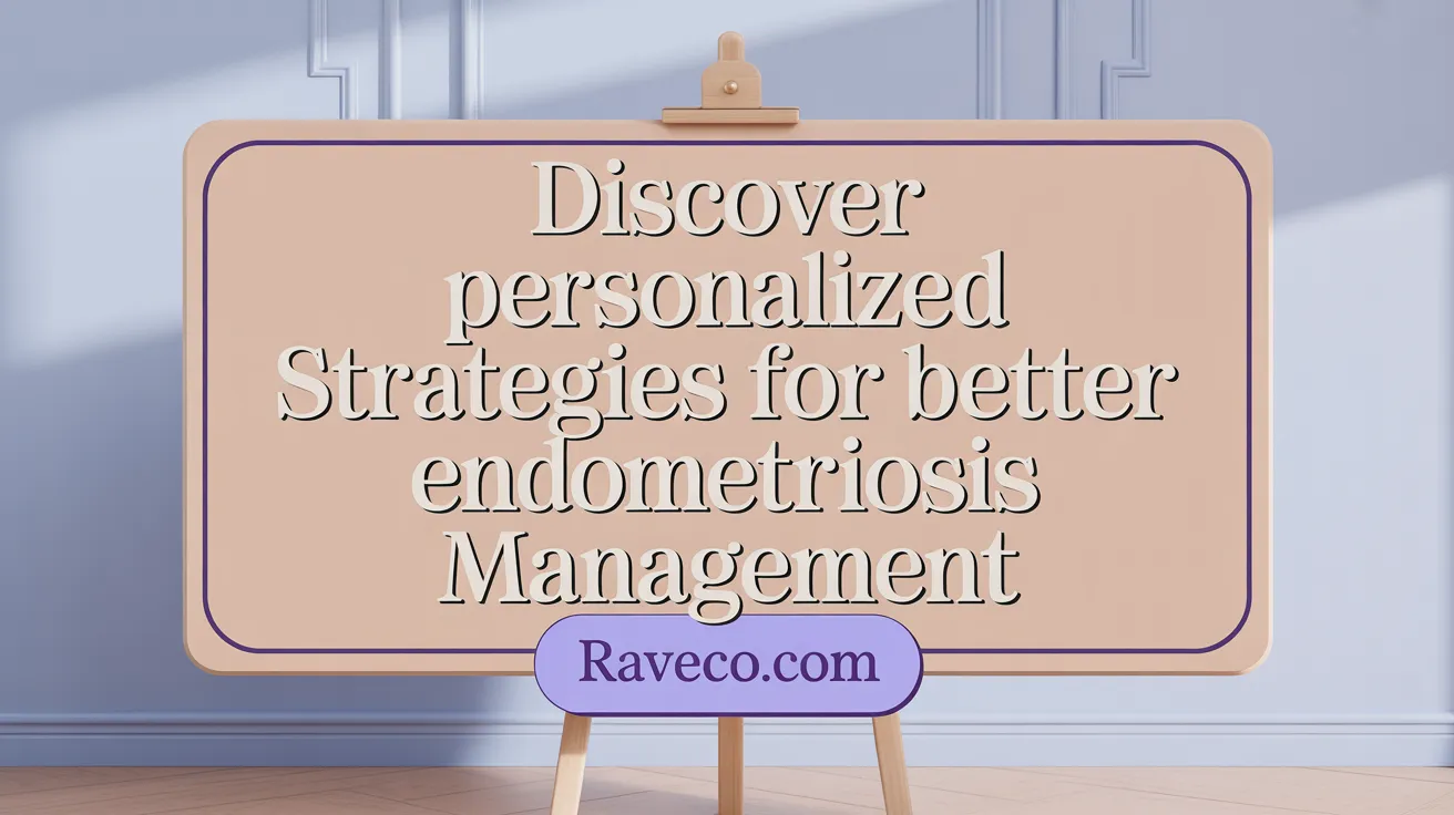 Discover Personalized Strategies for Better Endometriosis Management