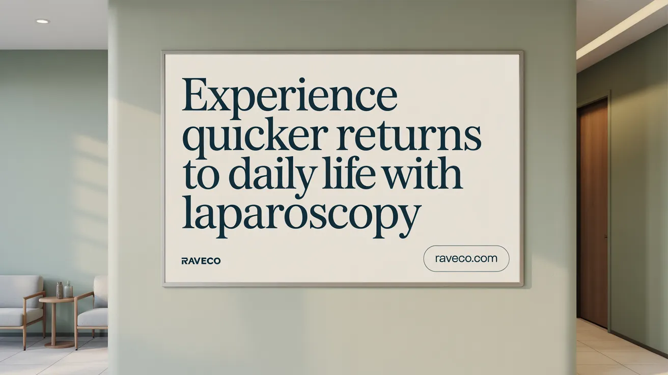 Experience Quicker Returns to Daily Life with Laparoscopy
