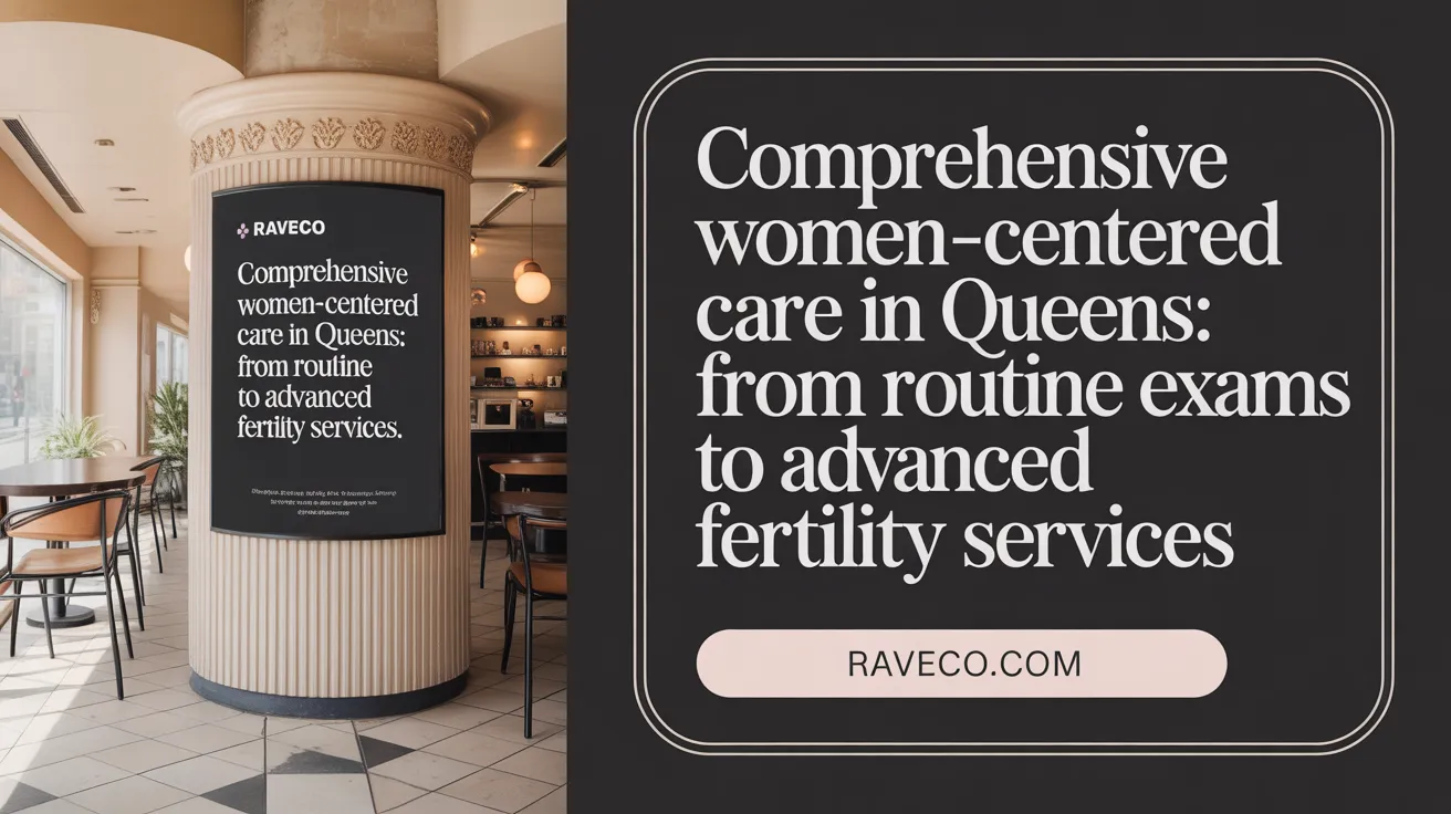 Comprehensive Women-Centered Care in Queens: From Routine Exams to Advanced Fertility Services