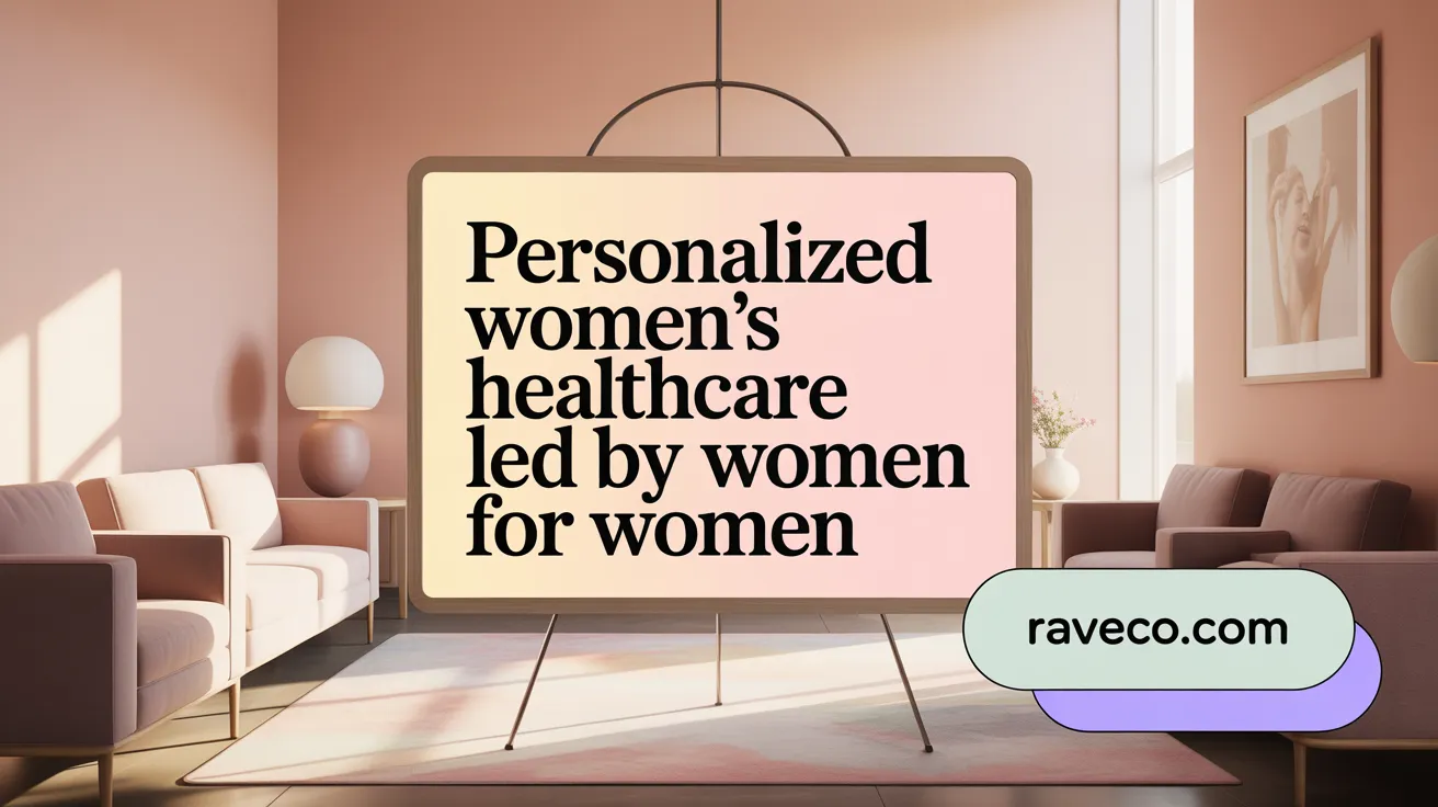 Personalized Women’s Healthcare Led by Women for Women