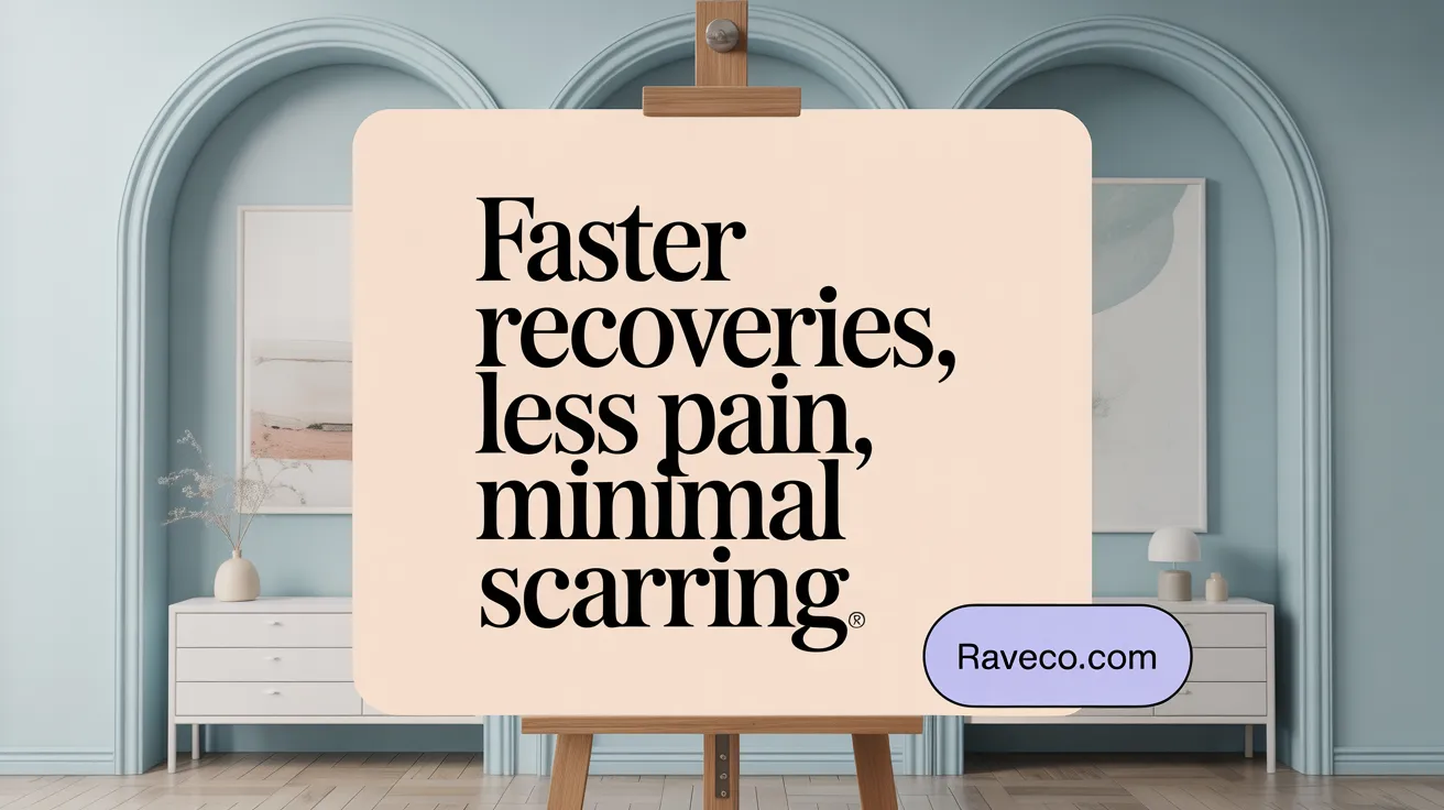 Faster Recoveries, Less Pain, Minimal Scarring