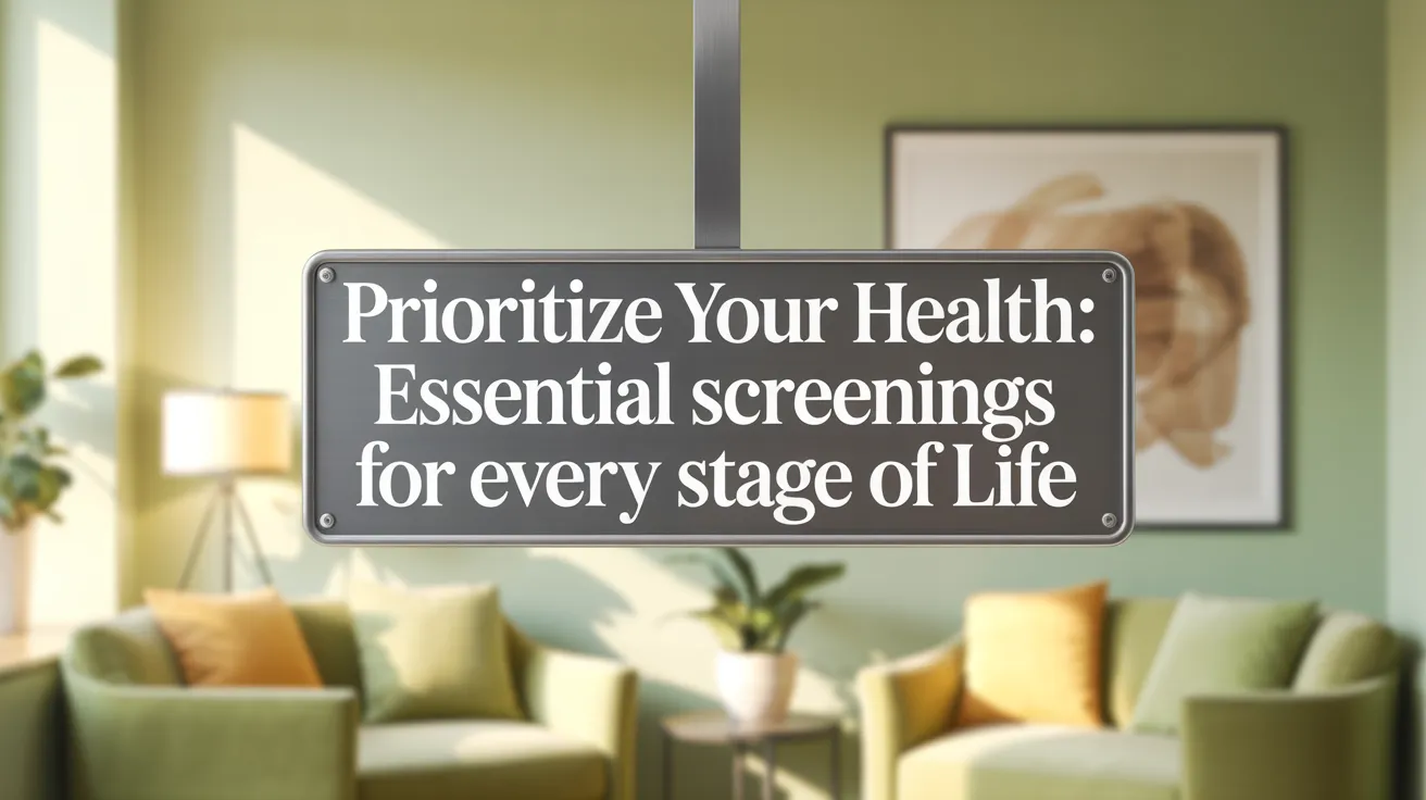 Prioritize Your Health: Essential Screenings for Every Stage of Life
