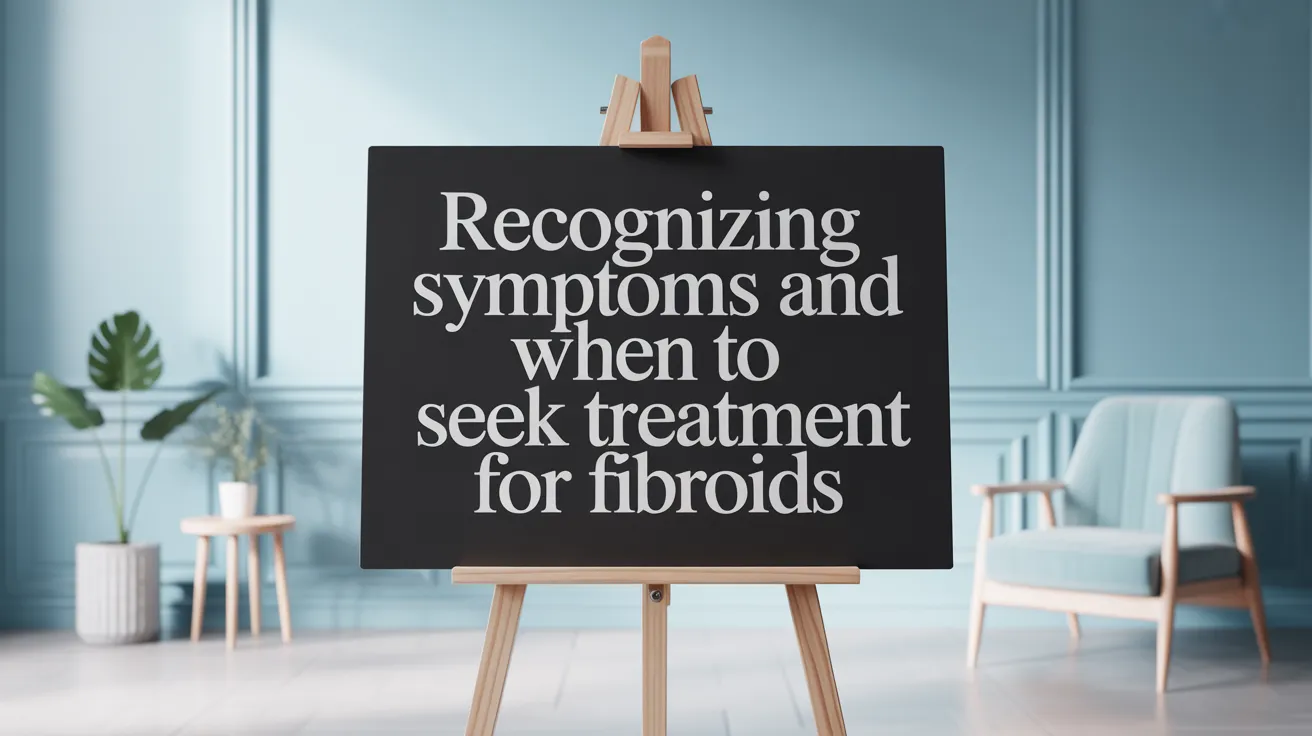 Recognizing Symptoms and When to Seek Treatment for Fibroids