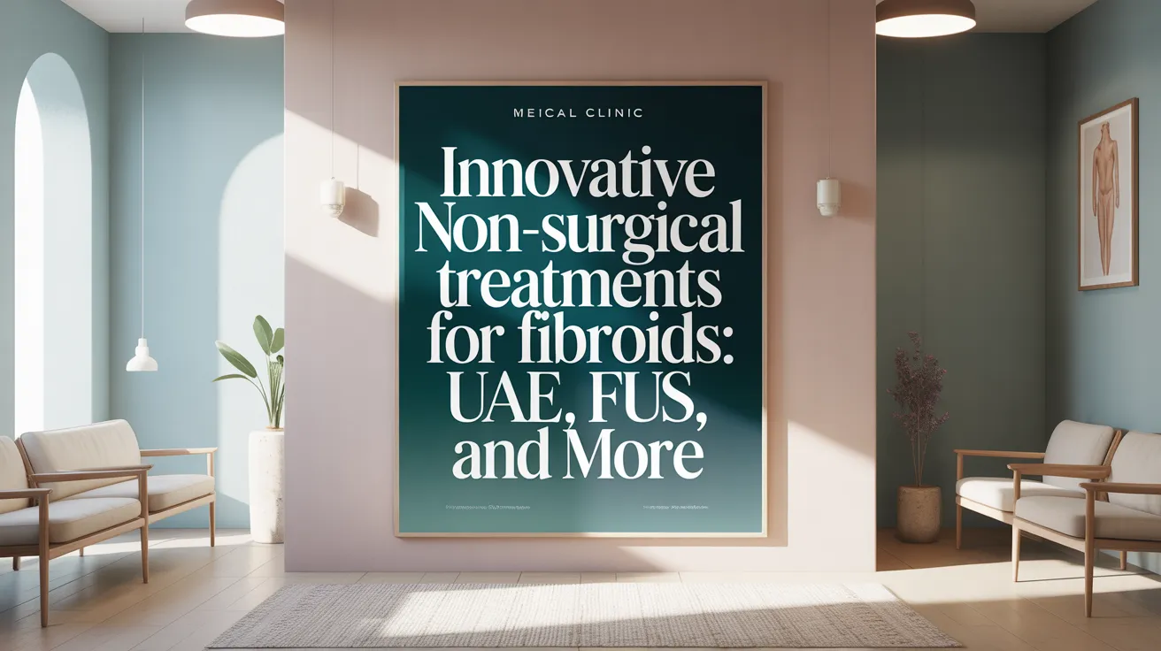 Innovative Non-Surgical Treatments for Fibroids: UAE, FUS, and More