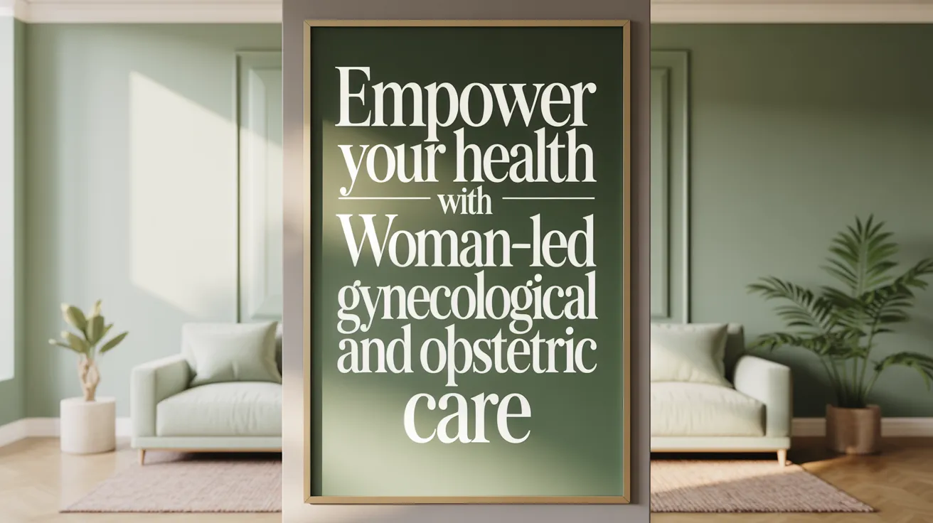 Empower Your Health with Woman-Led Gynecological and Obstetric Care