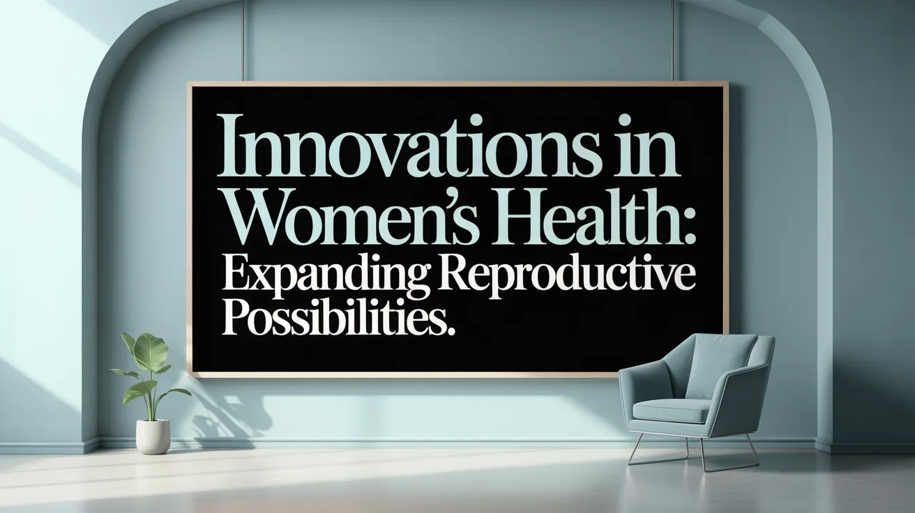 Innovations in Women's Health: Expanding Reproductive Possibilities