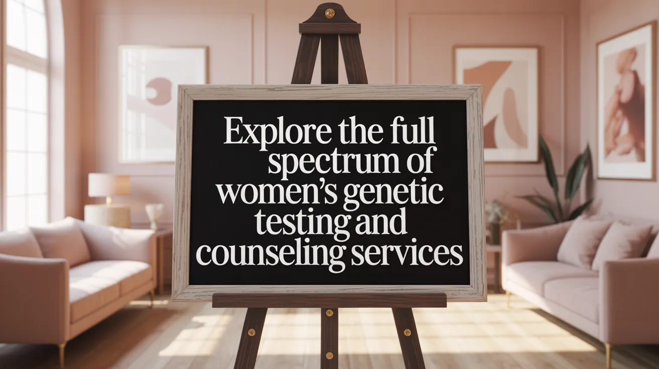 Explore the Full Spectrum of Women's Genetic Testing and Counseling Services