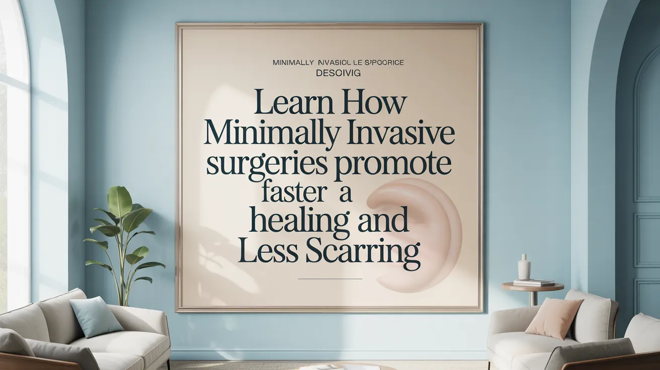Learn How Minimally Invasive Surgeries Promote Faster Healing and Less Scarring