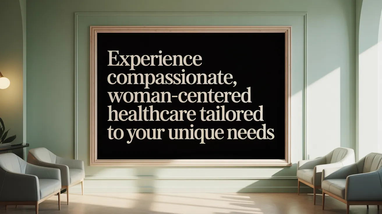 Experience Compassionate, Woman-Centered Healthcare Tailored to Your Unique Needs