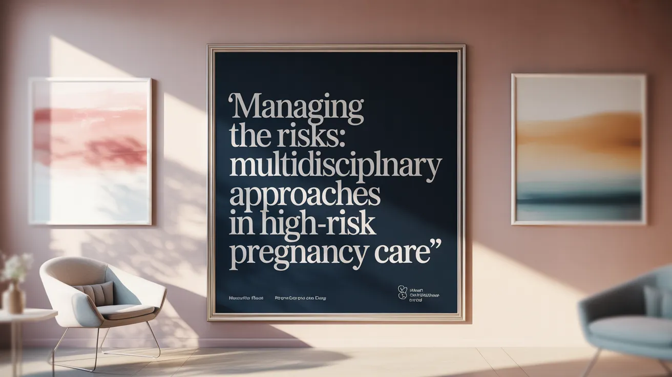Managing the Risks: Multidisciplinary approaches in high-risk pregnancy care