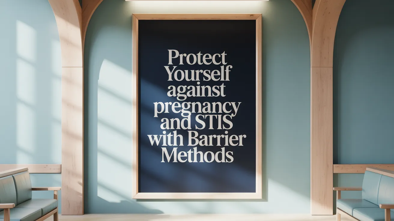 Protect yourself against pregnancy and STIs with barrier methods